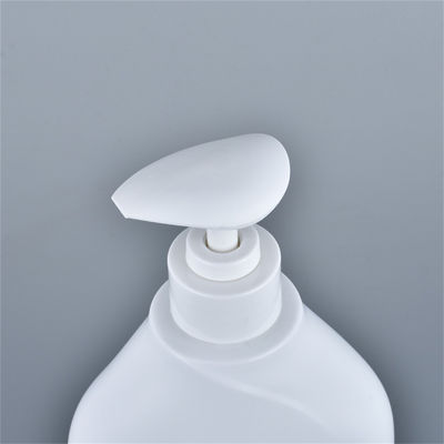 500ml Empty HDPE Shampoo Pump Bottle Flat Sunscreen Body Lotion Pump Bottles
