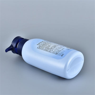 Skincare Lotion Baby Shower Gel 500ml Plastic Pump Bottles Blue HDPE
