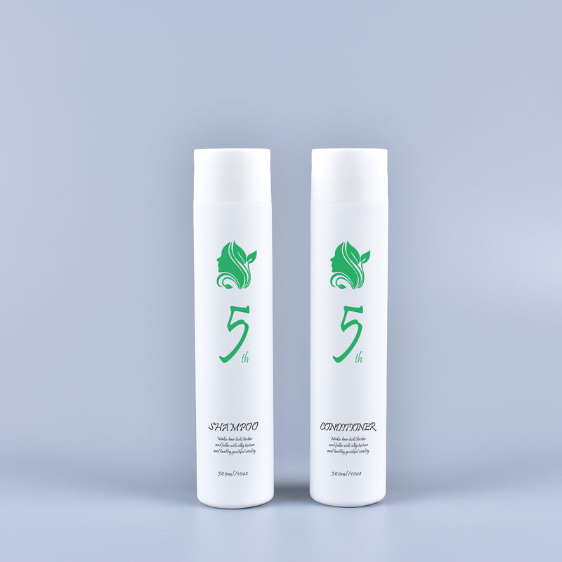 Luxury 300ml Unique Disc Cap Bottle Matte Soft Touch Tamper Proof Packaging